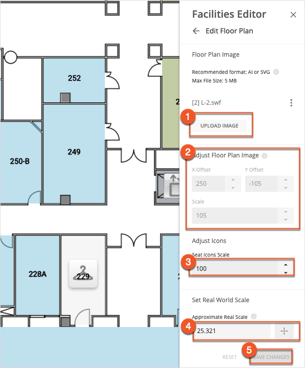 Uploading Floor Plans