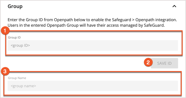 Safeguard Integration: Openpath