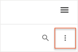 Three vertical dots icon indicated