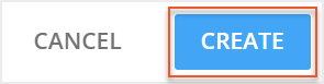 Create button highlighted