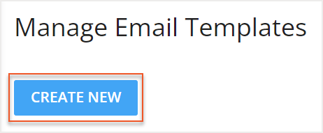 Create New button