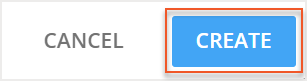 Create button indicated