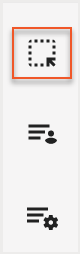 Multi-select icon indicated