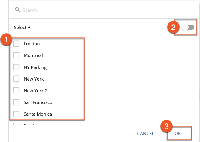 Assigned Sites Pop-Up Annotated