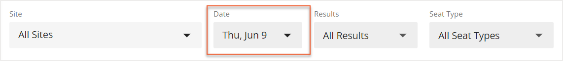Date field in Status by Day field