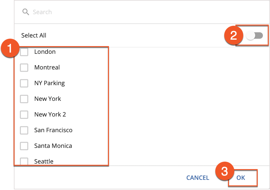 Openpath - Select a Site