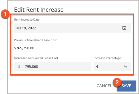 Rate Increase Pop Up