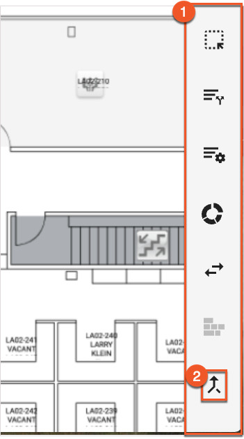 Select Scenario Merge from Action Panel annotated
