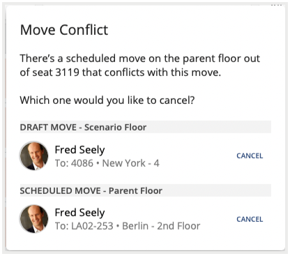 Move Conflict pop-up