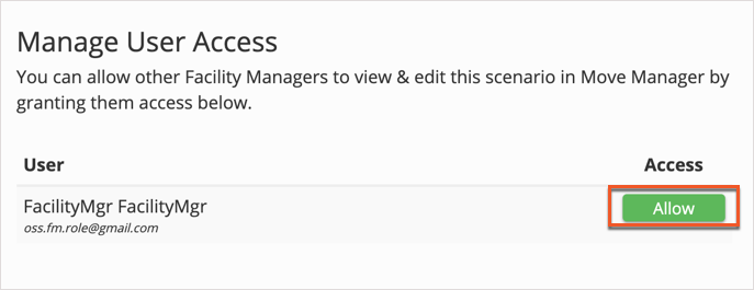 Manage User Access Allow Button Annotated