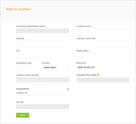 Adding Another Location in Greetly