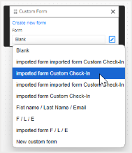 Creating a Custom Check-in Workflow