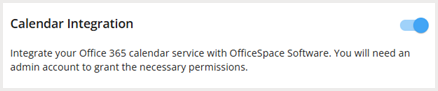 Connectors - Calendar integrations - O 365 enabled