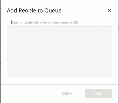 Adding to Move Queue