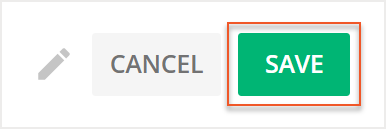 Save button indicated