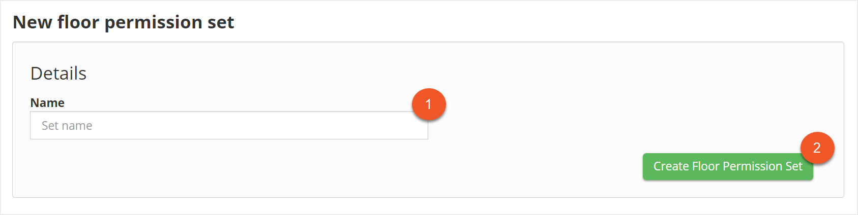 creating a new permission set