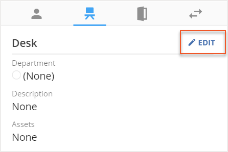Edit button indicated under desk tab