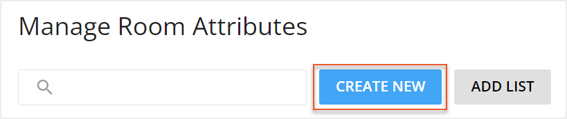 Create New button indicated