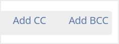 Add CC and Add BCC buttons
