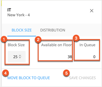Block Size Tab