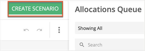 Create Scenario Button