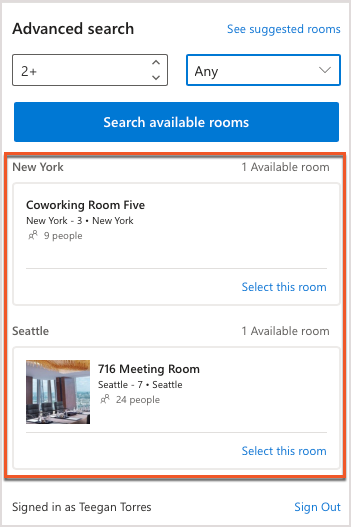 Advanced Search Results