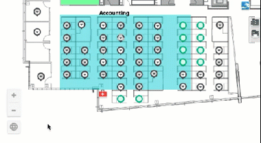 Panning and zooming in Visual Directory