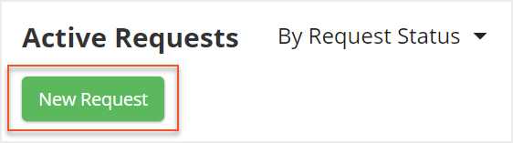 New Request button